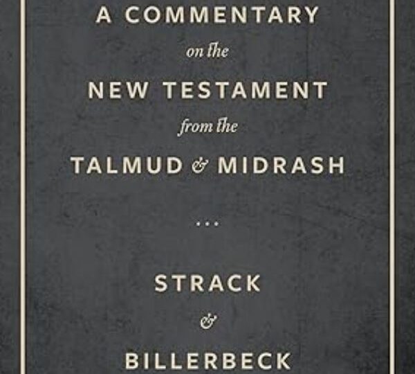 A Commentary on the New Testament from the Talmud and Midrash, Volume 3 cover