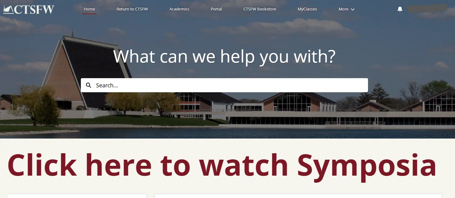 watch symposia live through myctsfw