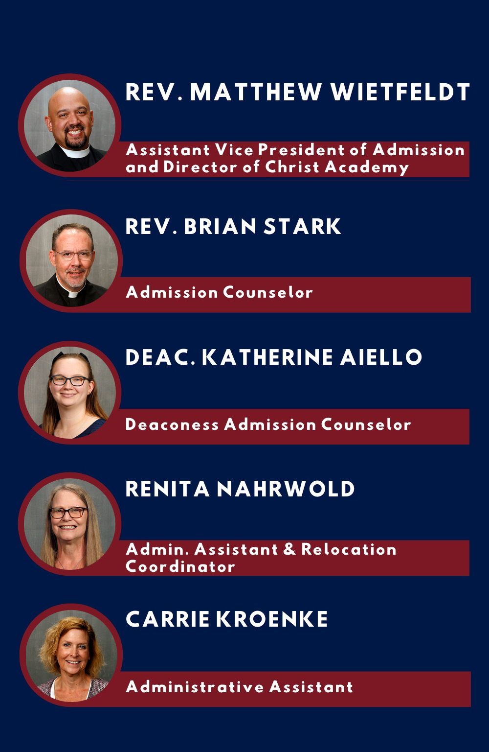 Merry Christmas from your Friends at the CTSFW Admission Department!