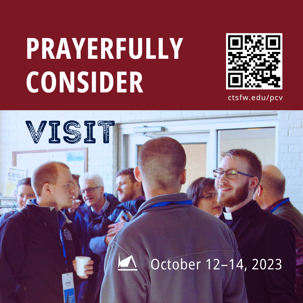 Prayerfully Consider Visit October 12–14